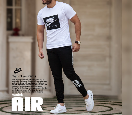 ست تیشرت و شلوار Nike مدل air