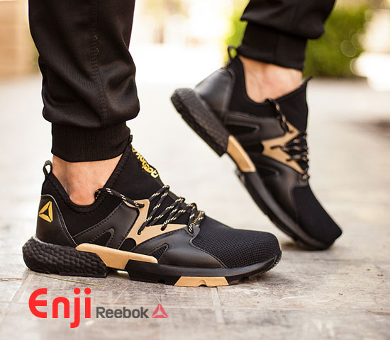 کفش مردانه Reebok مدل Enji(طلایی)