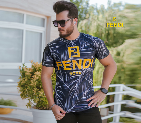 تیشرت مردانه مدل Fendi