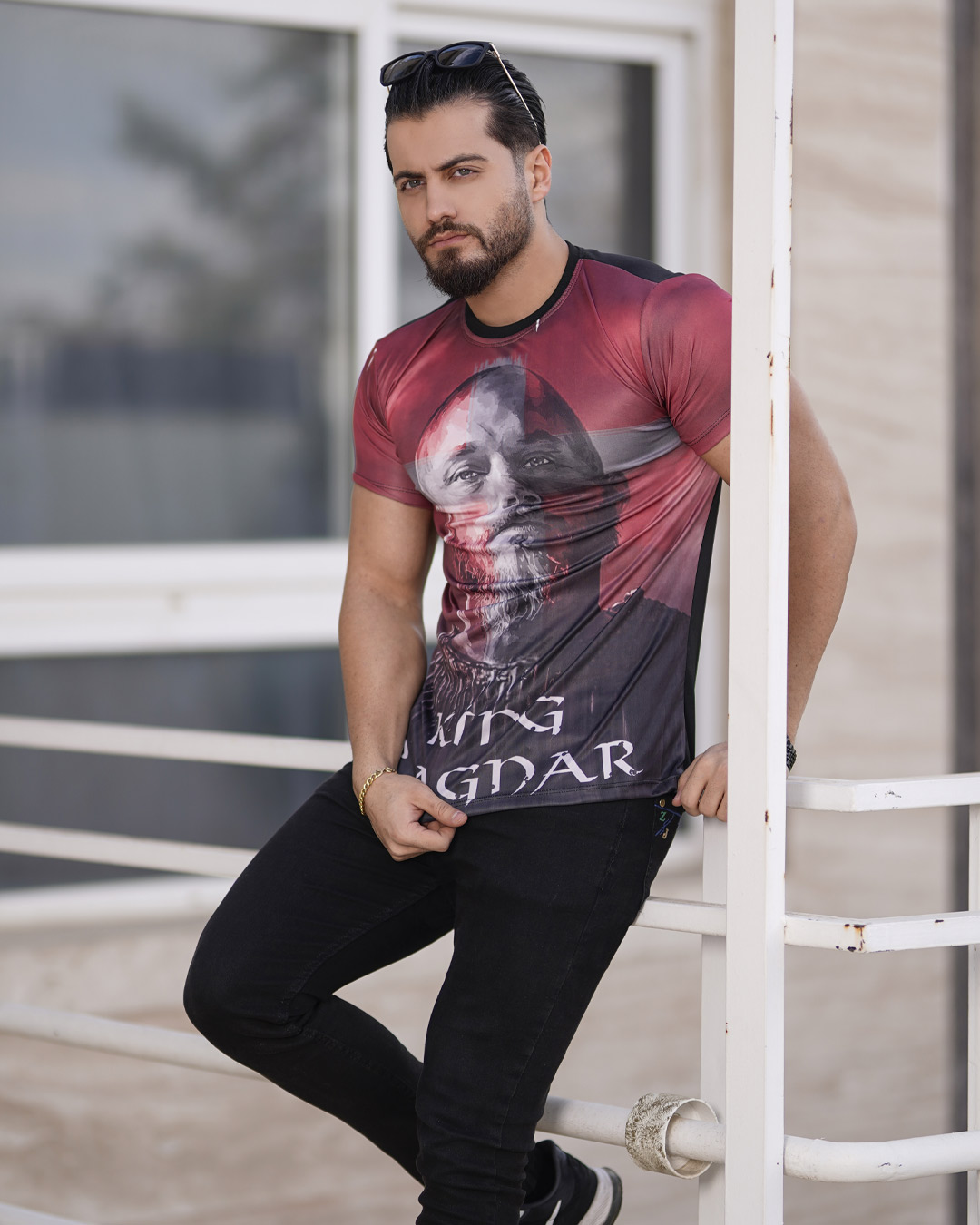 تیشرت مردانه مدل Ragnar