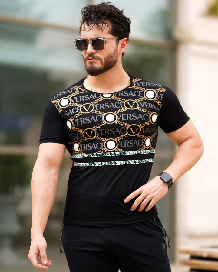 تیشرت مردانه VERSACE کد 6022