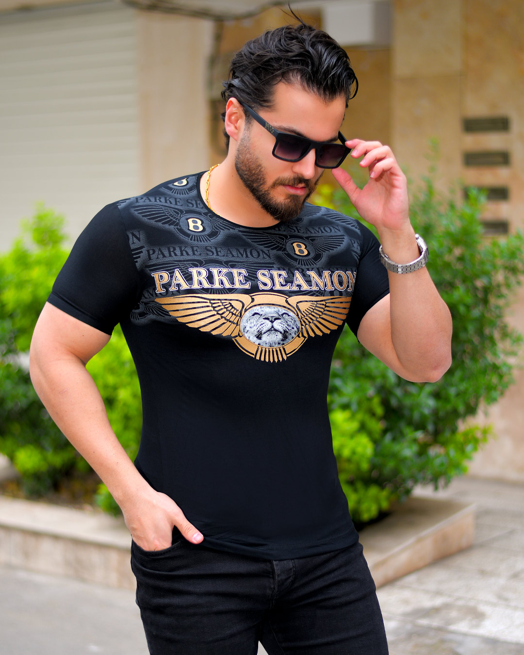 تیشرت مردانه مدل SIAMON کد 6297