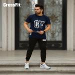 تیشرت شلوار مردانه مدل Crossfit (سورمه ای)